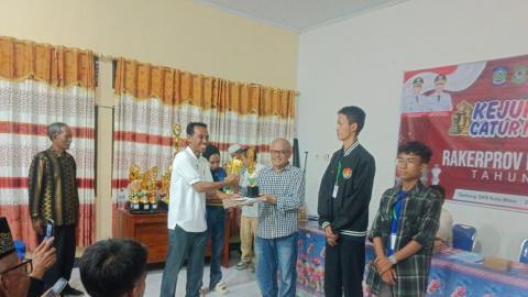 MURID SMANTURE JUARA CATUR TINGKAT PROVINSI NTB