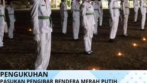 Pengukuhan Paskibra Kecamatan Jereweh