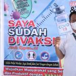 VAKSINASI PENDIDIK DAN TENAGA KEPENDIDIKAN SMAN 1 JEREWEH